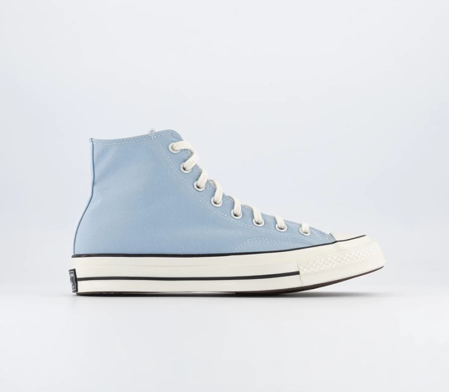 Converse Chuck 70 All Star High Top Sneakers for Men in Armoury Blue, Egret, and Black