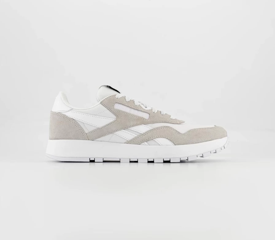 Reebok Men's Project 0 CL Nylon Trainers in White - Classic Athletic Shoes