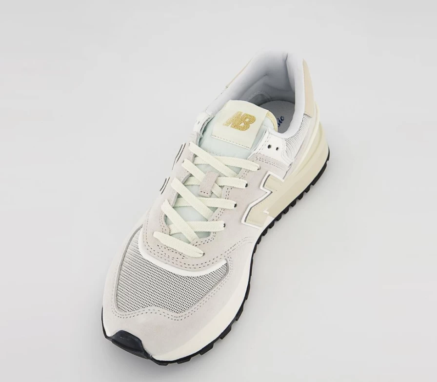 New Balance 574 Men's Silver Birch Trainers – Lightweight Comfort & Classic Style