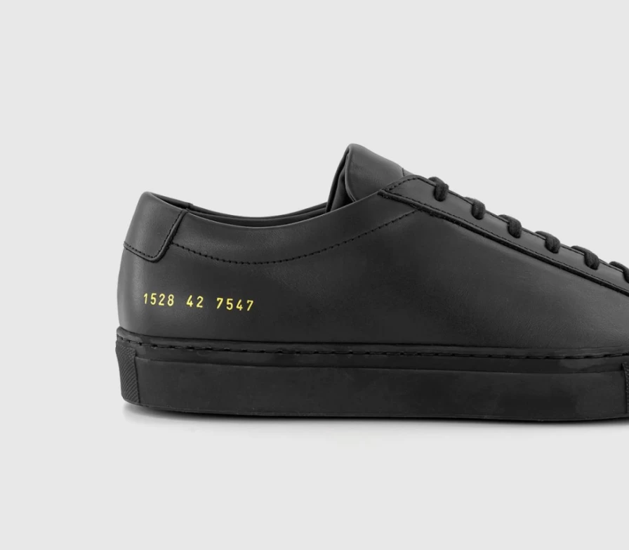 Common Projects Women's Achilles Low Top Sneakers in Black