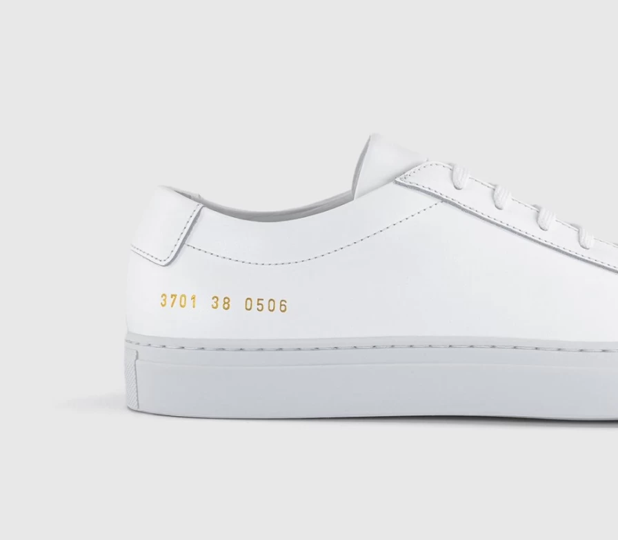 Common Projects Achilles Low White Mono Men's Sneakers