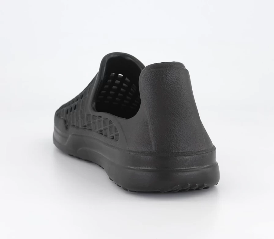LUSSO CLOUD Men's Jet Black Scenario Slip-On Shoes