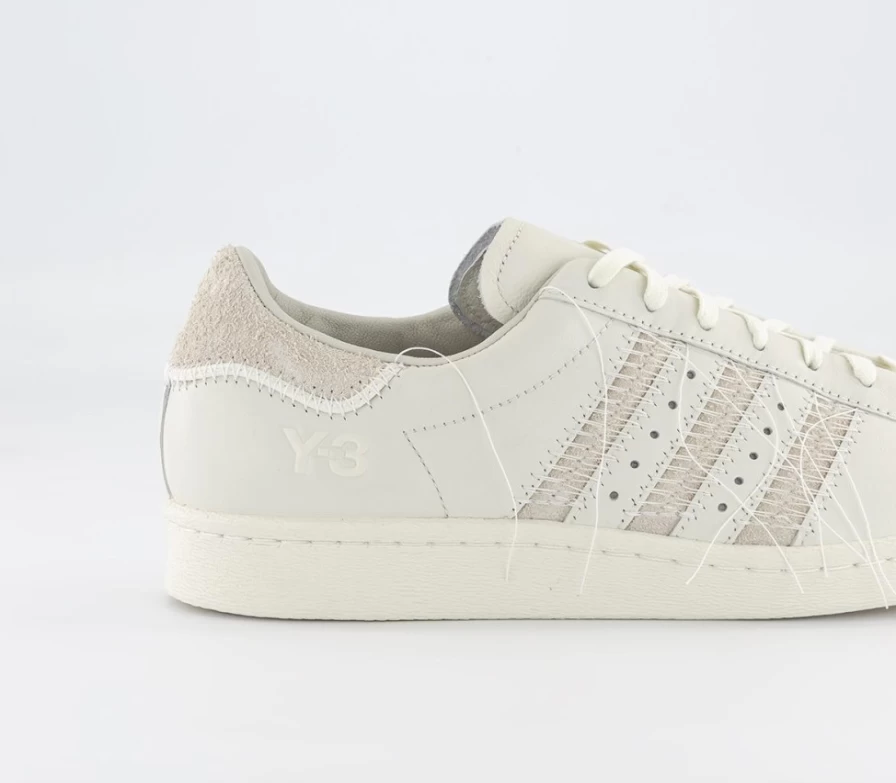 Adidas Y-3 Superstar Trainers for Women in Off White