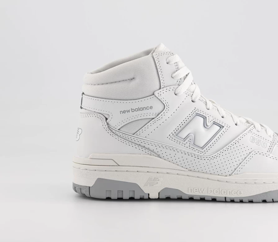 New Balance BB650 White Men's Training Shoes