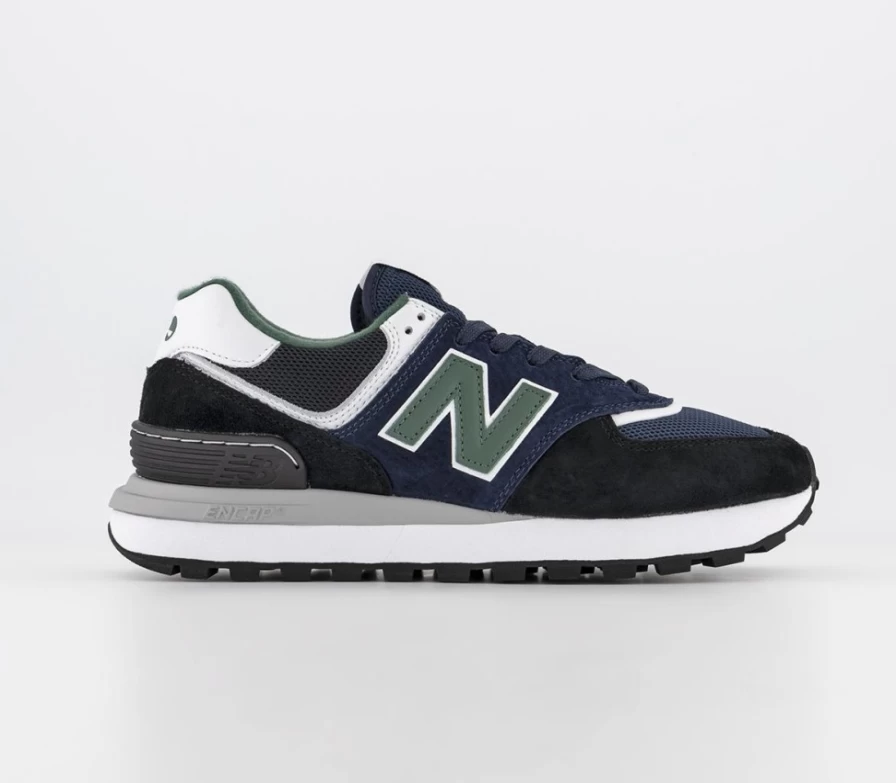 Comme Des Garcons Junya Watanabe X New Balance 574 Legacy Navy Trainers for Men