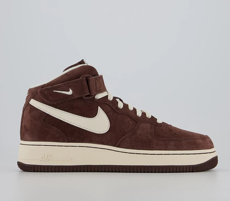 Nike Air Force 1 Mid Chocolate Cream Men's Training Shoes