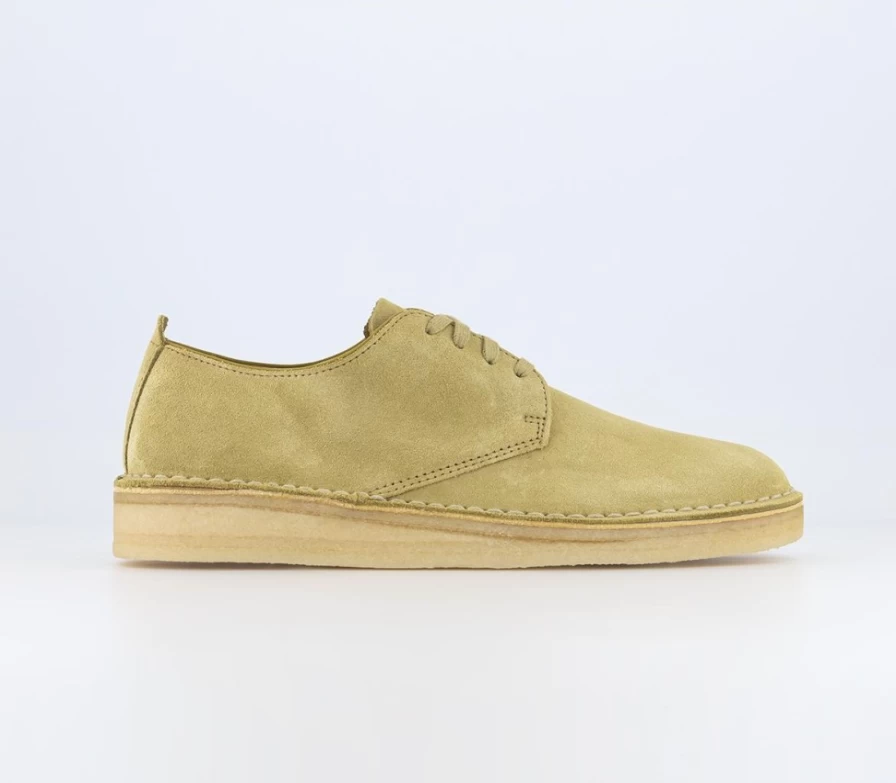 Clarks Originals Men's Coal London Shoes in Maple Suede - Casual Footwear for Men