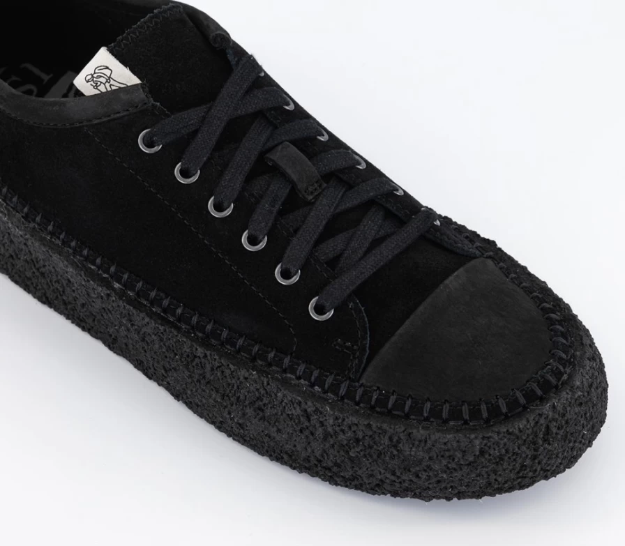 Clarks Originals Men's Caravan Low Top Shoes in Black Combi - Classic Casual Sneakers