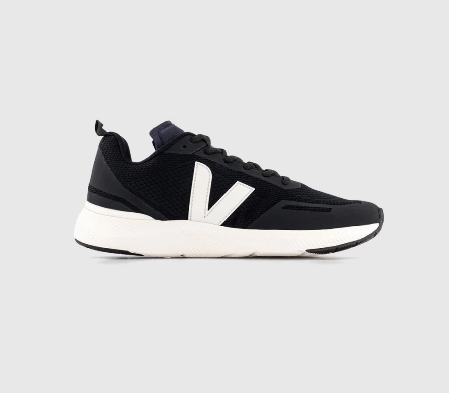 VEJA Women's Impala Trainers in Black Cream Vegan F - Sustainable Sneakers