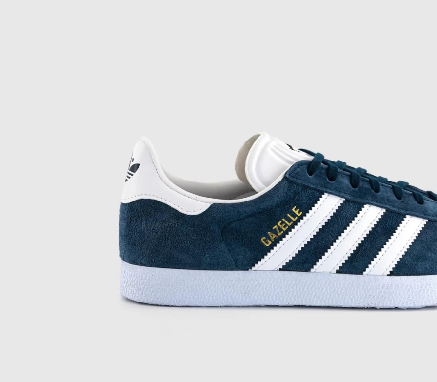 Adidas Gazelle Men's Trainers in Collegiate Navy White | Classic Sneakers