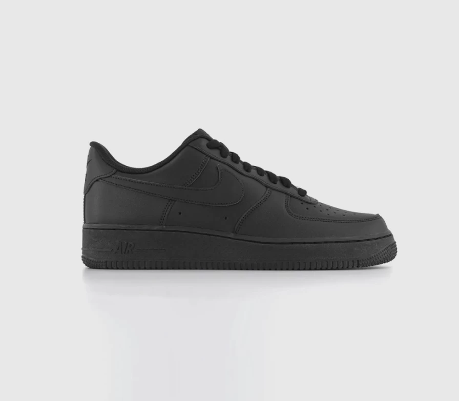 Nike Air Force 1 '07 Men's Trainers in Black - Official Nike Shoes