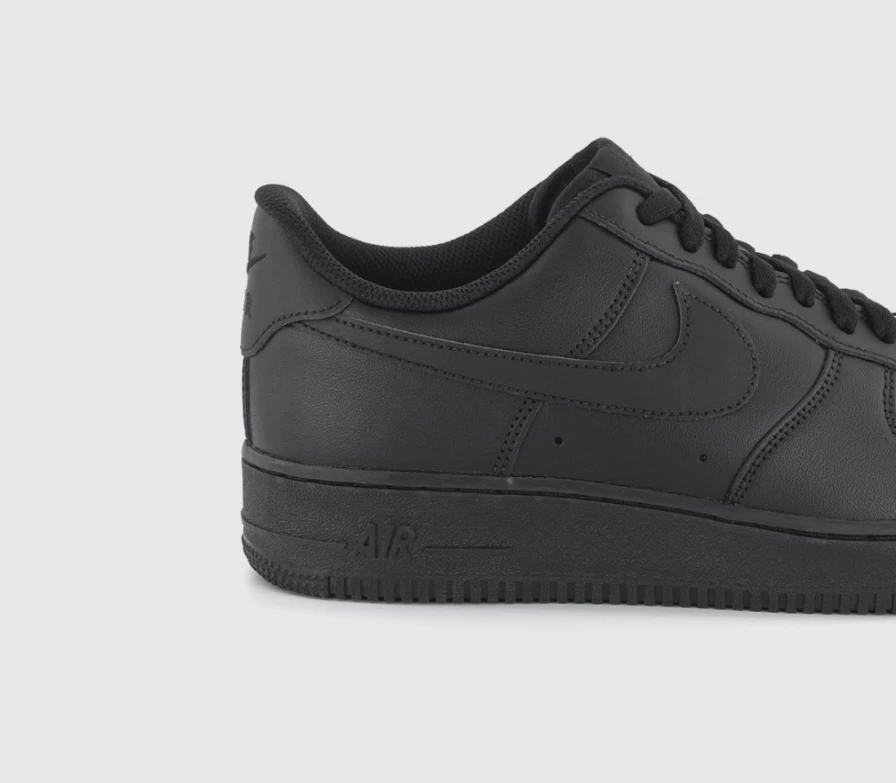 Nike Air Force 1 '07 Men's Trainers in Black - Official Nike Shoes