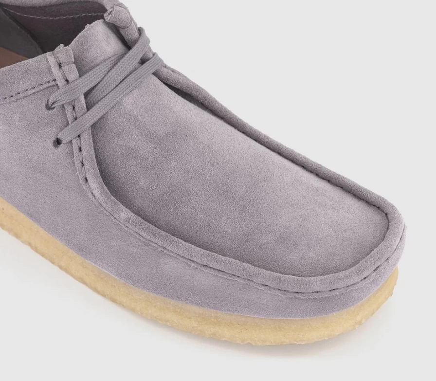 Clarks Originals Men's Wallabee Shoes in Mauve - Classic Comfort & Style