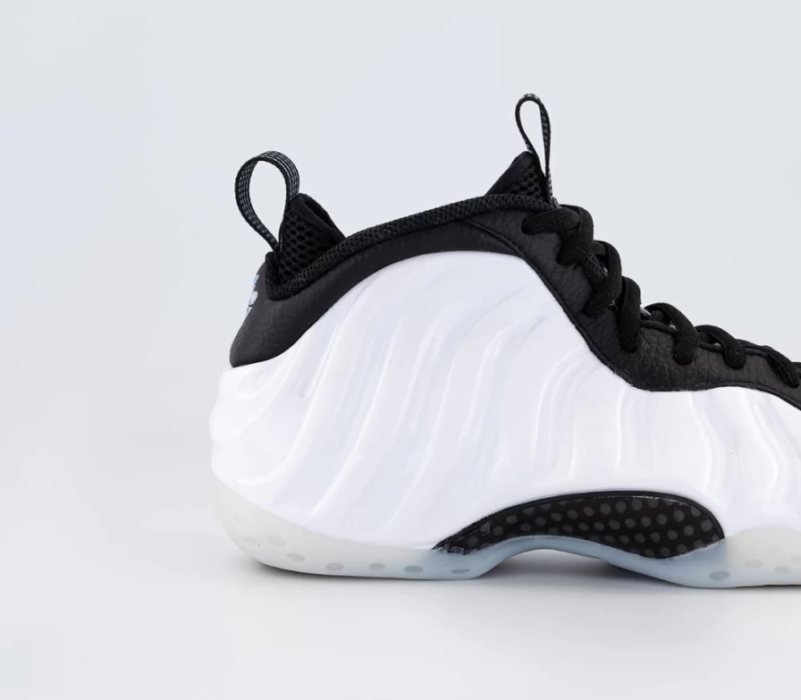 Nike Air Foamposite One Men's Trainers in White Metallic Silver Black Cobalt Bliss Race Blue