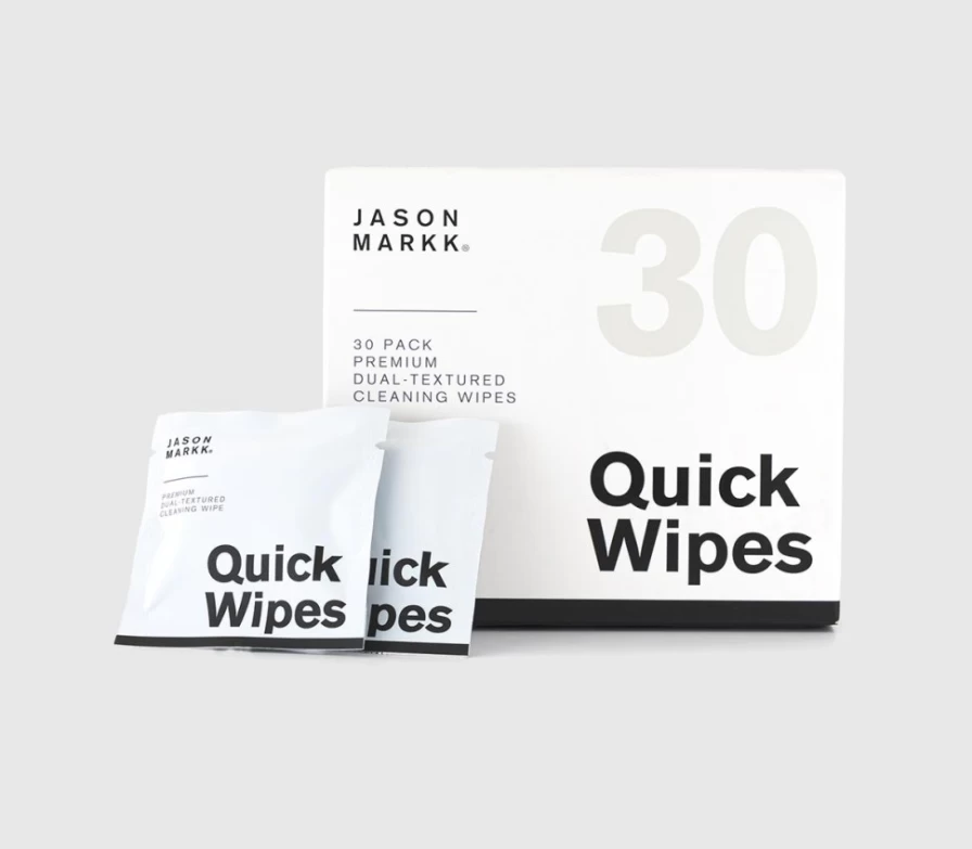 JASON MARKK Quick Wipes 30 Pack - Premium Shoe Cleaning Wipes for Men