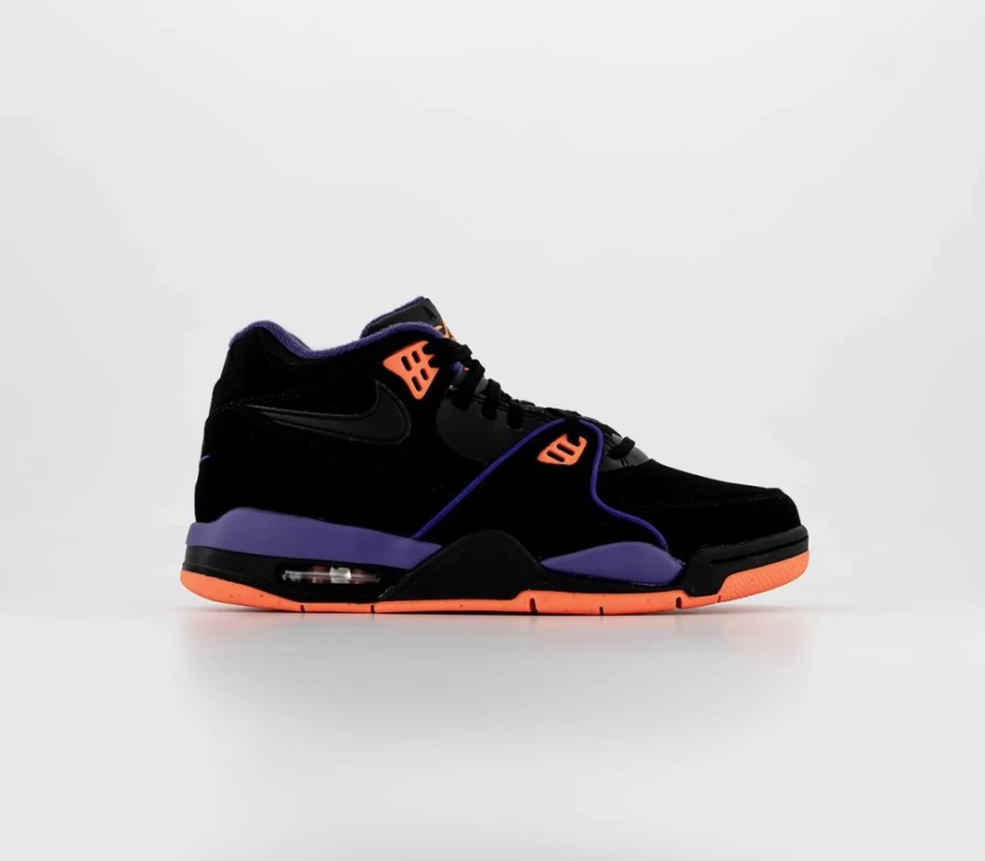 Nike Air Flight 89 Men's Trainers in Black, Court Purple & Hyper Crimson - Official Nike Shoes