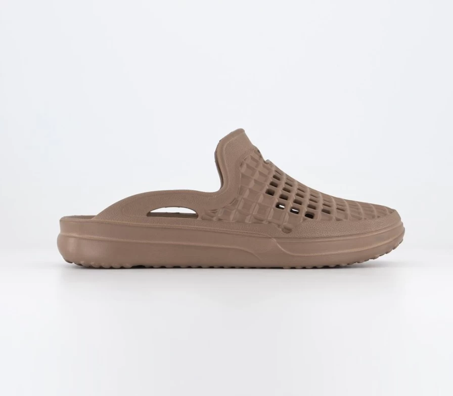 LUSSO CLOUD Men's Malt Color Scenario Slides Comfortable Casual Sandals