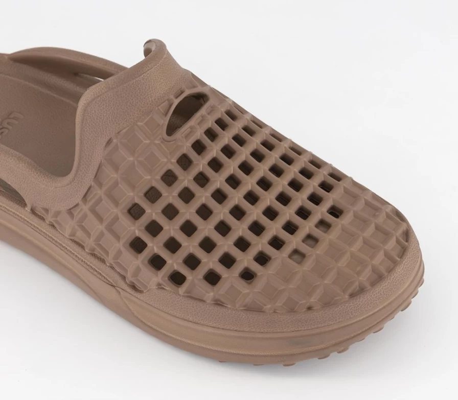 LUSSO CLOUD Men's Malt Color Scenario Slides Comfortable Casual Sandals
