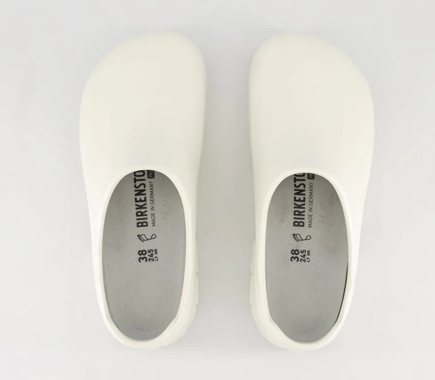 BIRKENSTOCK Men's A 630 White Gloss Leather Sandals – Comfort Footwear