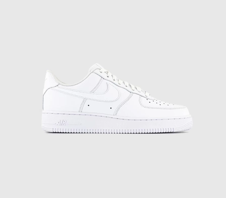 Nike Air Force 1 '07 Women's White Trainers - Official