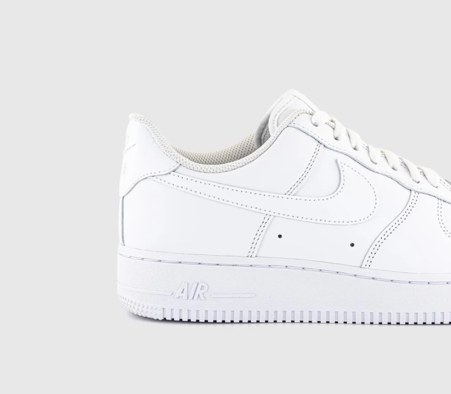 Nike Air Force 1 '07 Women's White Trainers - Official
