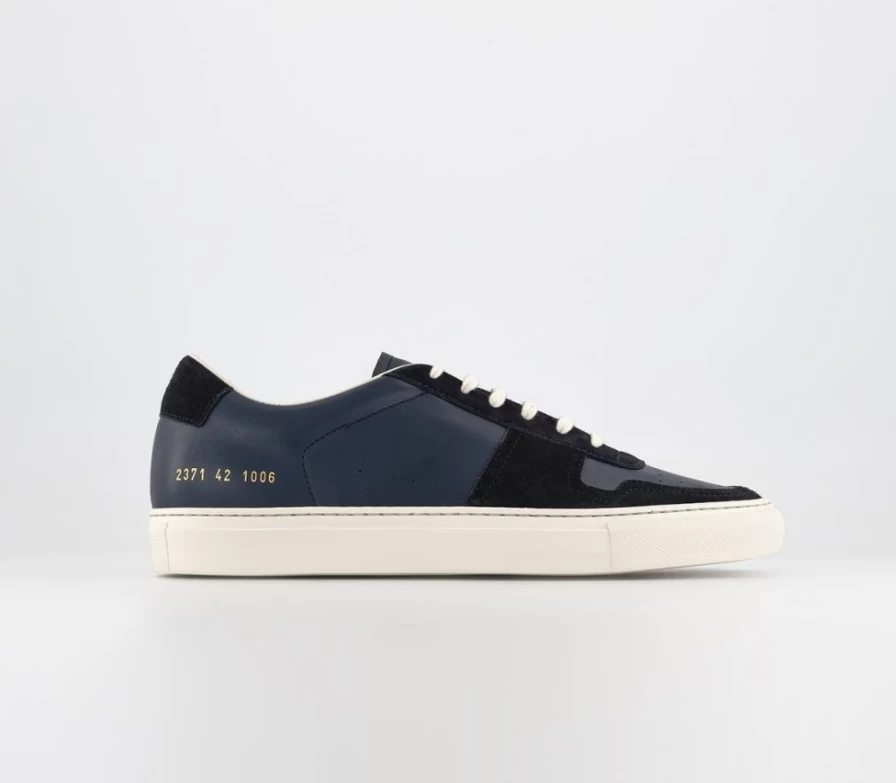 Common Projects Men's Bball Summer Trainers in Blue | Premium Athletic Shoes
