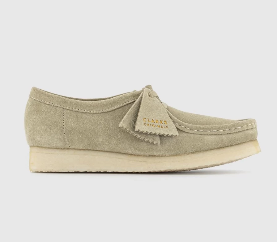 Clarks Originals Women's Wallabee Shoes in Maple
