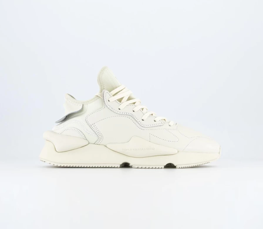Adidas Y-3 Kaiwa Trainers for Women in Off White | Y-3 Sportswear